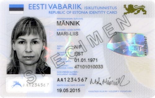 е-Эстония, ID-карты