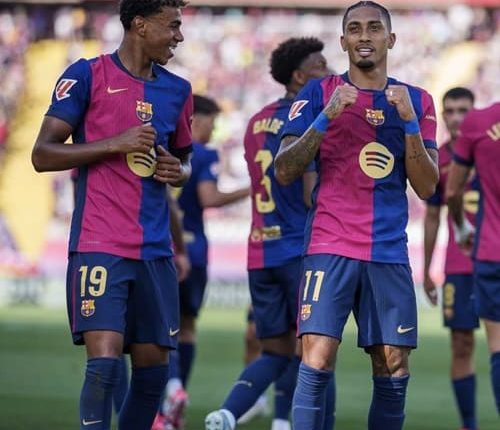 «Барселона» набрала максимальное количество очков по итогам четырех туров Ла Лиги